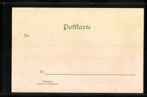 Lithographie Berlin, Unsere Kaiserin vom Paradefelde zurückkehrend, Hallesches Tor