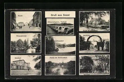 AK Soest, Markt, Schützenhof, Seminar