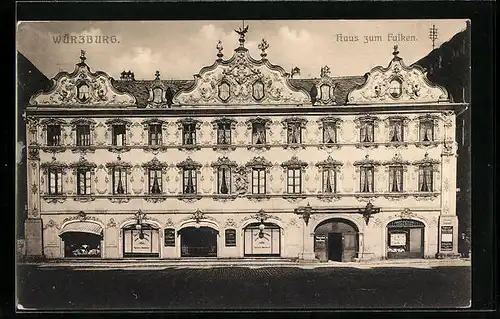 AK Würzburg, Haus zum Falken