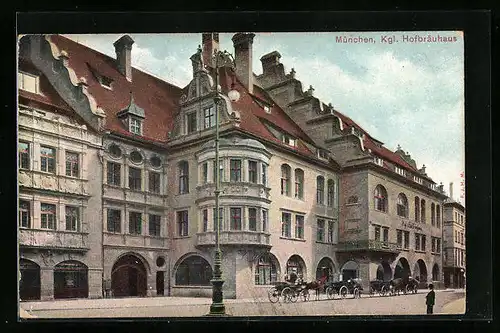 AK München, Kgl. Hofbräuhaus