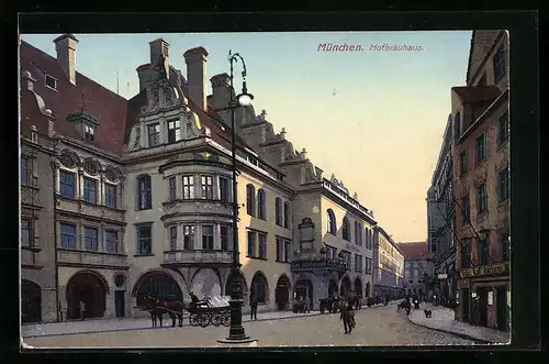 AK München, Münchner Hofbräuhaus