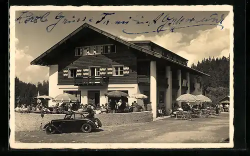 AK Ehemaliger österreichischer Grenzgasthof Walserschanz