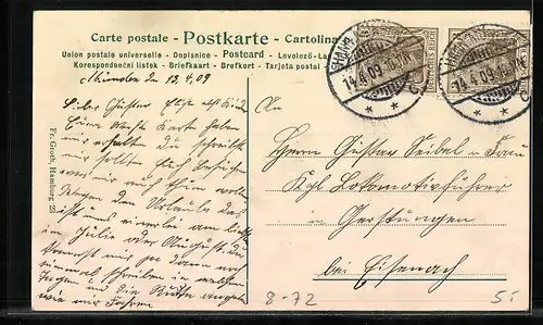 AK Konzert u. Sänger-Gesellschaft Gebirgsecho beim Fingerhakeln