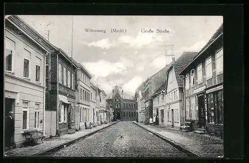 AK Wittenburg /Meckl., Grosse Strasse