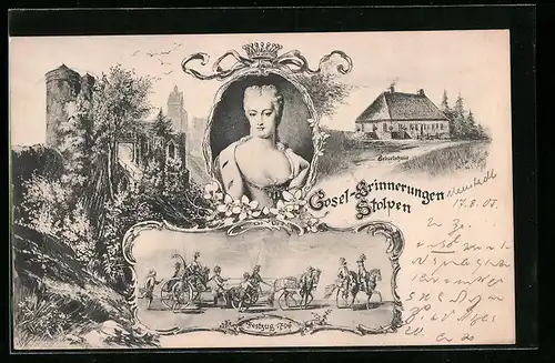 AK Stolpen, Festzug 1706