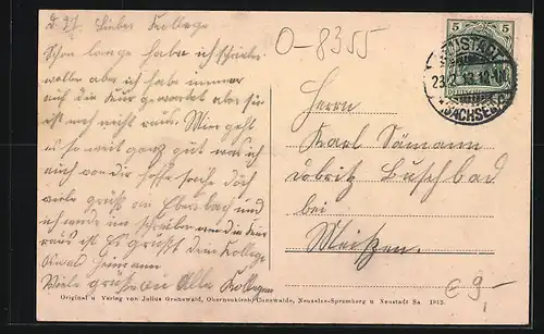 AK Neustadt, Heilstätte Hohwald