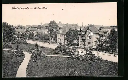 AK Bischofswerda, Bischofs-Platz