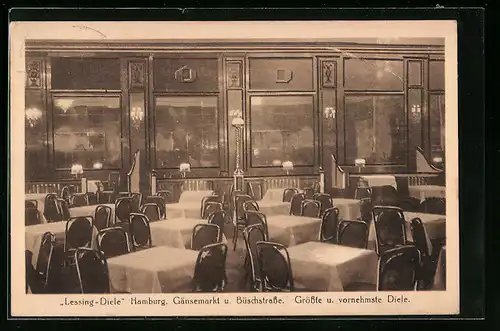 AK Hamburg-Neustadt, Lessing-Diele