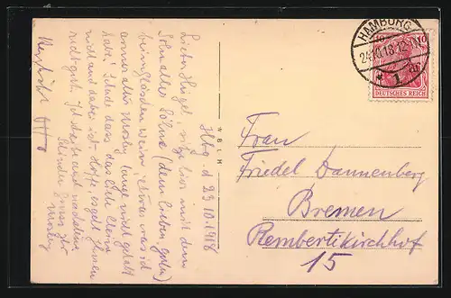 AK Hamburg-Neustadt, Lessing-Diele