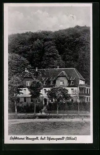 AK Marxzell / Bad. Schwarzwald, Erholungsheim des Deutschen Roten Kreuzes Badischer Frauenverein