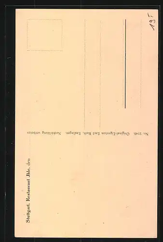 AK Stuttgart, Restaurant Ihle