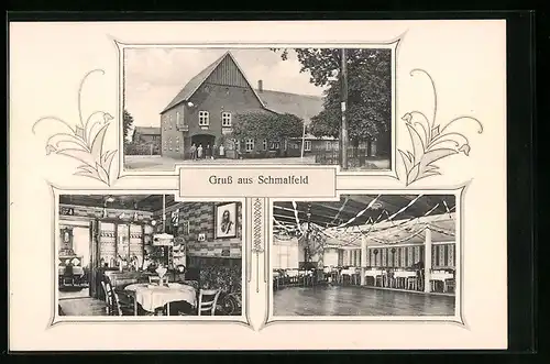 AK Schmalfeld, Gasthof Zum weissen Ross, Inh.: Gust. Harbeck