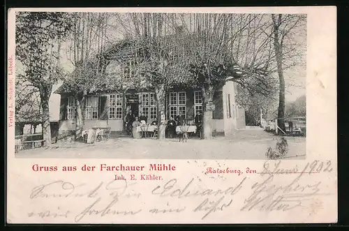 AK Ratzeburg, Gasthaus Farchauer Mühle