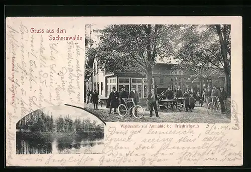 AK Friedrichsruh, Gasthaus Waldesruh zur Aumühle