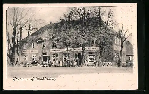 AK Kaltenkirchen, Central Gasthof und Kaufhandlung