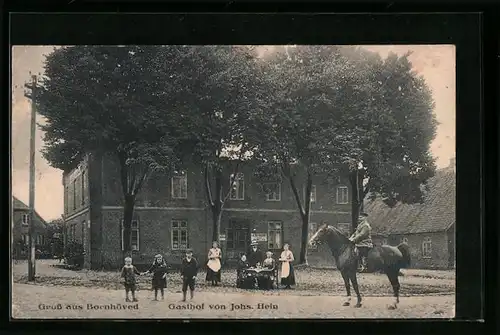 AK Bornhöved, Gasthof von Johs. Hein