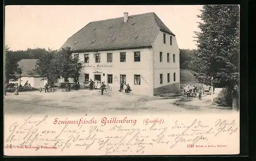 AK Grillenburg, Gasthof zur Grillenburgk