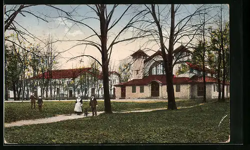 AK Löbau i. Sa, Gasthaus zum Schützenhaus