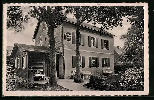 AK Bärenfels, Landhaus Heimwiese mit Garten