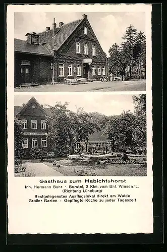 AK Borstel, Gasthaus zum Habichtshorst
