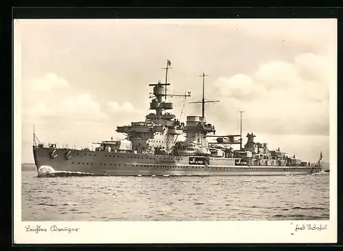 AK Leichter Kreuzer der Kriegsmarine