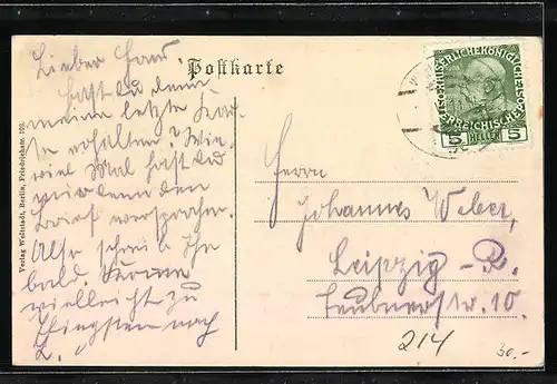 AK Orville Wright im Aeroplan