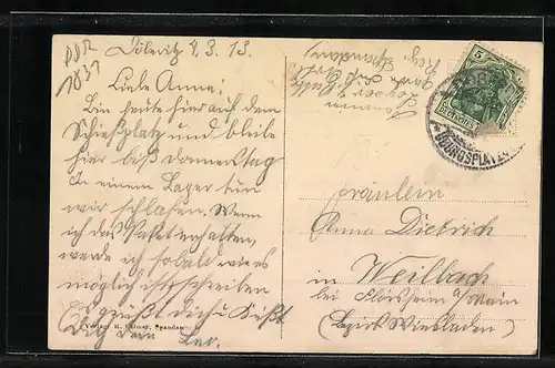 AK Döberitz, Truppen-Übungsplatz, Barackenlager