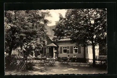 AK Werdau / Werdauer Wald, Waldgaststätte Waidmannsruhe