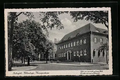 AK Bitterfeld, strasse und Kreissparkasse