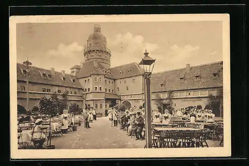 AK Leipzig, Intern. Baufachausstellung 1913, Hof der Pleissenburg