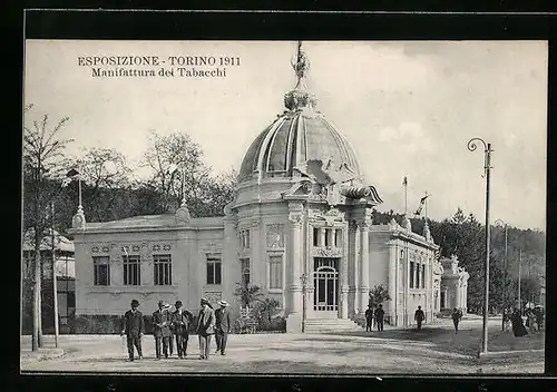 AK Torino, Esposizione 1911, Manifattura dei Tabacchi