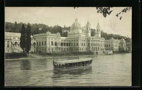 AK Torino, Esposizione 1911, Padiglione della francia