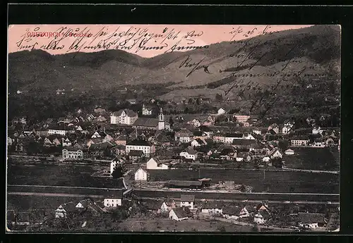 AK Oberkirch i. Renchtal, Gesamtansicht der Ortschaft
