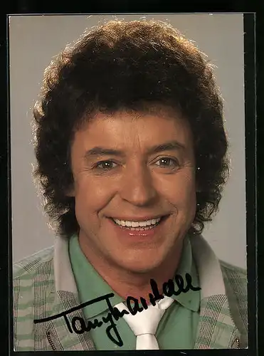 AK Musiker Tony Marschall mit Autograph