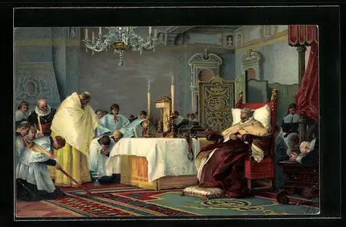 AK The Last Hours of Carlo Emanuel di Savoja