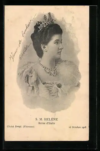 AK S. M. Helene, Reine d'Italie