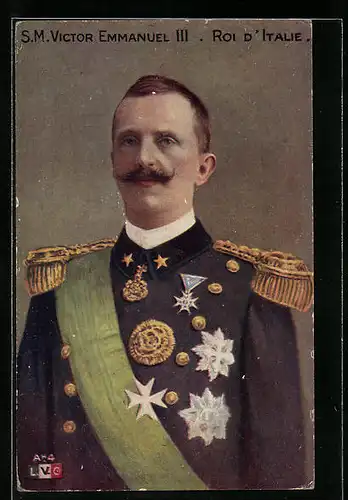 AK S. M. Victor-Emmanuel III., Roi d`Italie