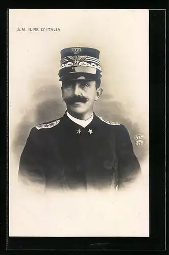 AK S. M. Il Re d'Italia in Uniform