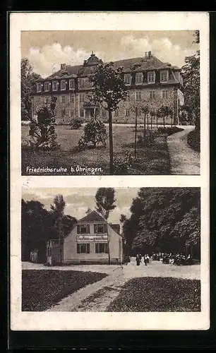AK Friedrichsruhe b. Öhringen, Gasthaus zum grünen Haus