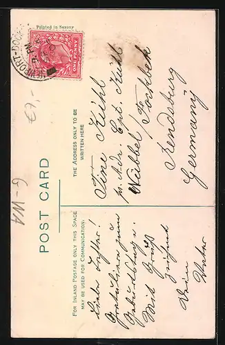 AK Newport Mon., Belle vue Park, Lyceum, Bridge, High Street