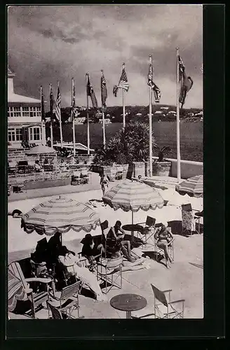 AK Hamilton, Terrasse des Princess Hotel