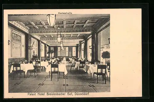 AK Düsseldorf, Palast Hotel Breidenbacher Hof