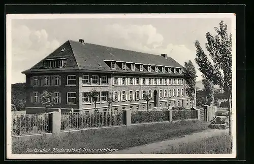 AK Donaueschingen, Karlsruher Kindersolbad