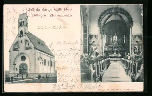 AK Löffingen, Wallfahrtskirche Witterschnee