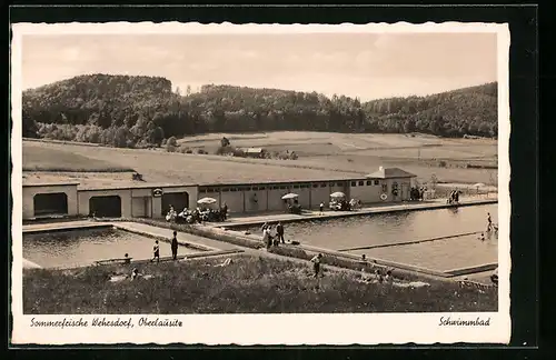 AK Wehrsdorf /Oberlausitz, Schwimmbad