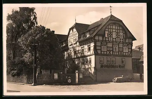 AK Dermbach /Rhön, Hotel Sächsischer Hof