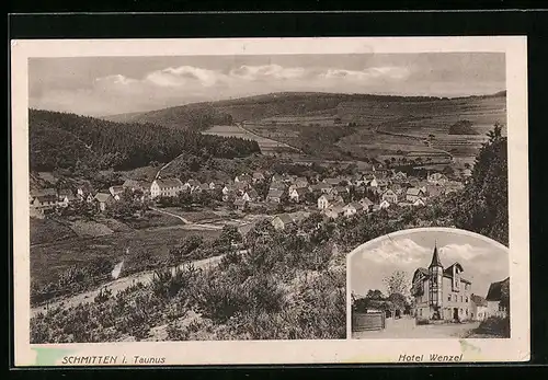 AK Schmitten /Taunus, Hotel Wenzel, Gesamtansicht