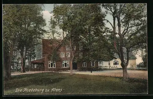 AK Atens, Gasthaus Friedeburg