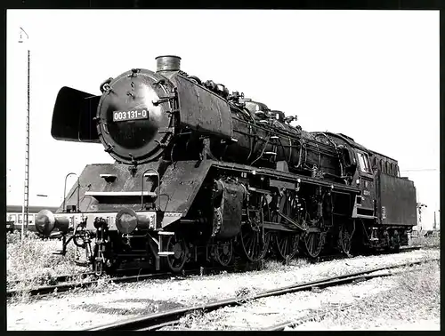 Fotografie Deutsche Bahn, Dampflok, Tender-Lokomotive Nr. 003 131-0, Eisenbahn