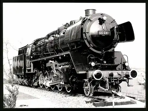 Fotografie Deutsche Bahn, Dampflok, Tender-Lokomotive Nr. 44 481, Eisenbahn